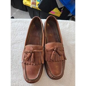 Bostonian Men's First Flex Dress Shoes Leather Tassel Penny Loafers Size 10M